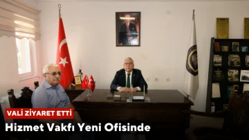 Hizmet Vakfı Yeni Ofisinde