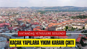 Kaçak Yapılara Yıkım Kararı Çıktı, Vatandaş Yetkililere Seslendi