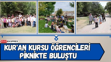 Kur'an Kursu Öğrencileri Piknikte Buluştu