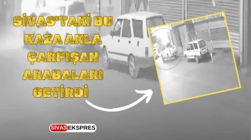 Sivas'taki Bu Kaza Akla Çarpışan Arabaları Getirdi   