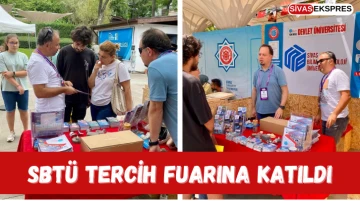 SBTÜ Tercih Fuarına Katıldı