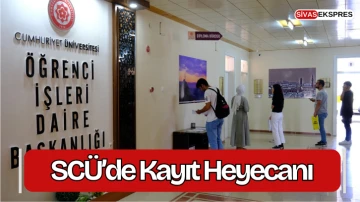 SCÜ'de Kayıt Heyecanı