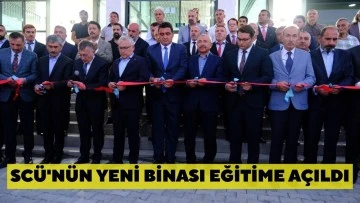 SCÜ'nün Yeni Binası Eğitime Açıldı