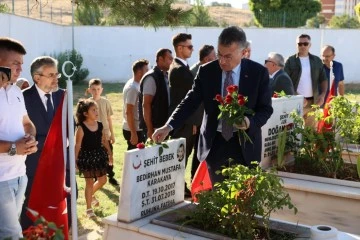 Şehit Bedirhan Bebek ve Annesi Anıldı