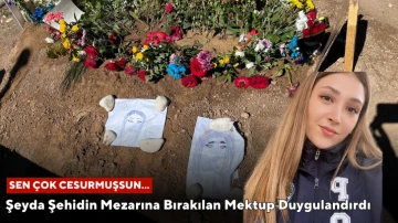 Şeyda Şehidin Mezarına Bırakılan Mektup Duygulandırdı