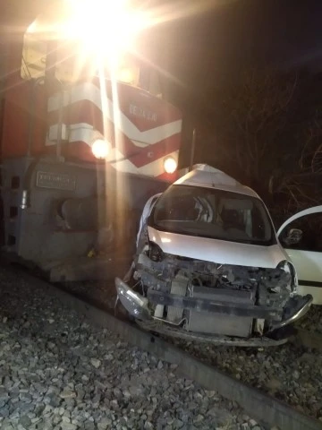 Sivas'a Gelen Tren Kaza Yaptı 