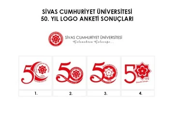 Sivas Cumhuriyet Üniversitesi’nden 50’nci Yıla Özel Logo
