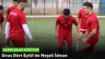 Sivas Dört Eylül’de Neşeli İdman