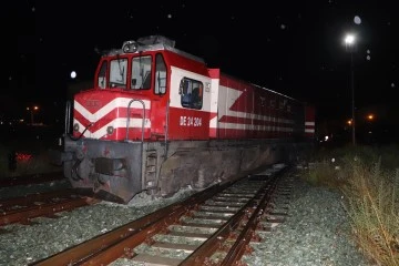 Sivas-Samsun Hattında Tren Raydan Çıktı