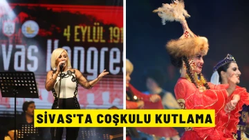 Sivas'ta Coşkulu Kutlama