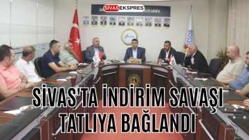 Sivas'ta İndirim Savaşı Tatlıya Bağlandı