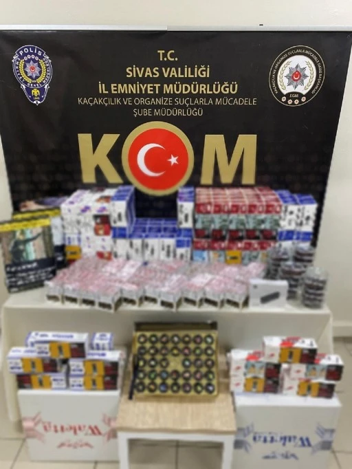 Sivas’ta Kaçakçılığa Geçit Yok!