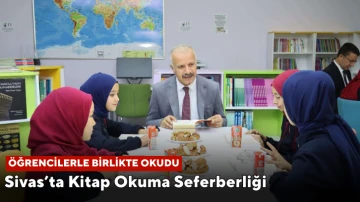 Sivas’ta Kitap Okuma Seferberliği