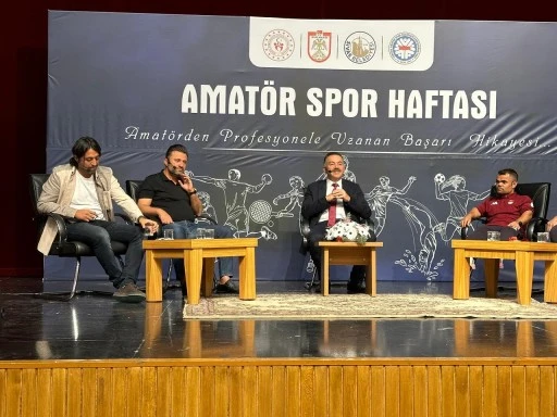 Sivas'ta Spor Paneline Büyük İlgi!