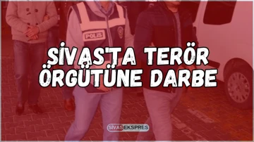 Sivas'ta Terör Örgütüne Darbe