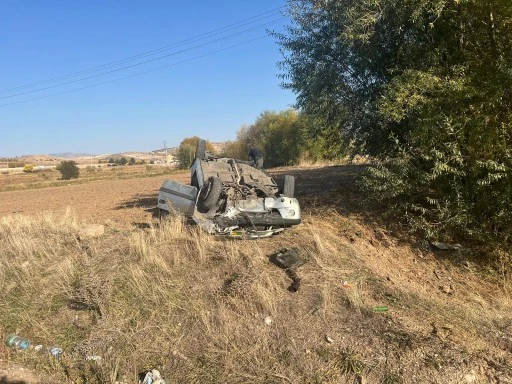 Sivas'ta Trafik Kazası: 1 Yaralı