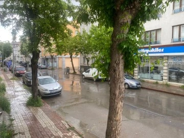 Sivas'ta Yağmur Etkili Oldu 