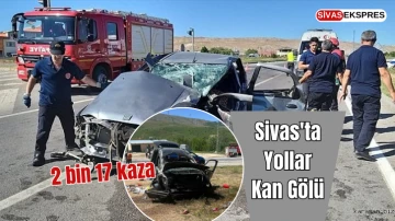 Sivas'ta Yollar Kan Gölü