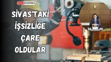 Sivas'taki İşsizliğe Çare Oldular