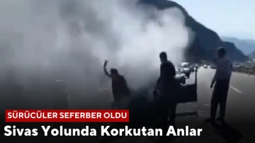 Sivas Yolunda Korkutan Anlar