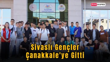 Sivaslı Gençler Çanakkale'ye Gitti