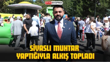 Sivaslı Muhtar Yaptığıyla Alkış Topladı