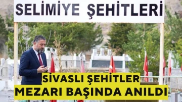 Sivaslı Şehitler Mezarı Başında Anıldı