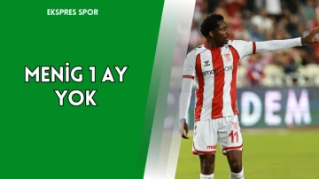 Sivasspor'da Menig Şoku