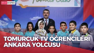 Tomurcuk TV Öğrencileri Ankara Yolcusu