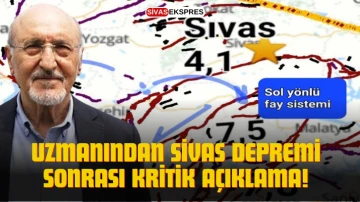 Uzmanından Sivas Depremi Sonrası Kritik Açıklama!