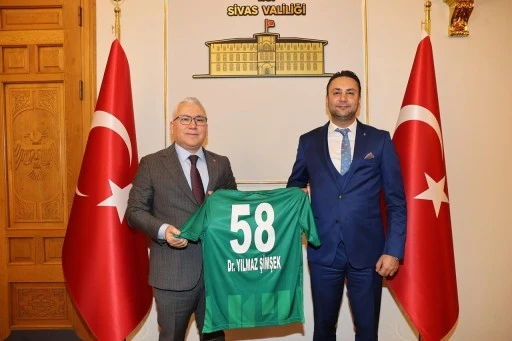 Vali Şimşek, Belediyespor’a Başarılar Diledi