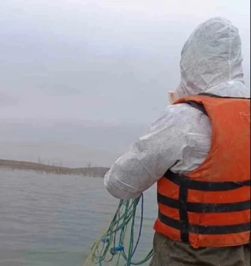 Binlerce Metre Uzunluğunda Hayalet Ağ Çıkartıldı.