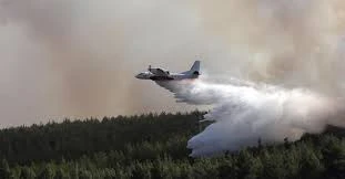 Yunanistan'a Orman Yangınlarıyla Mücadele Desteği