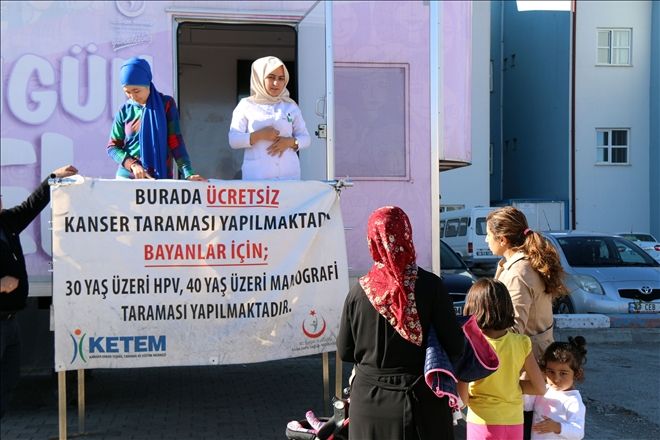 ŞARKIŞLA´da ÜCRETSİZ KANSER TARAMASI