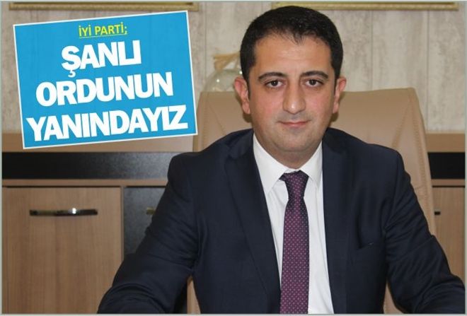 "ŞANLI ORDUNUN YANINDAYIZ"