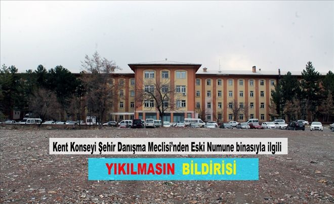 YIKILMASIN  BİLDİRİSİ