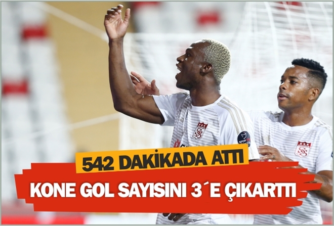 KONE GOL SAYISINI 3´E ÇIKARTTI