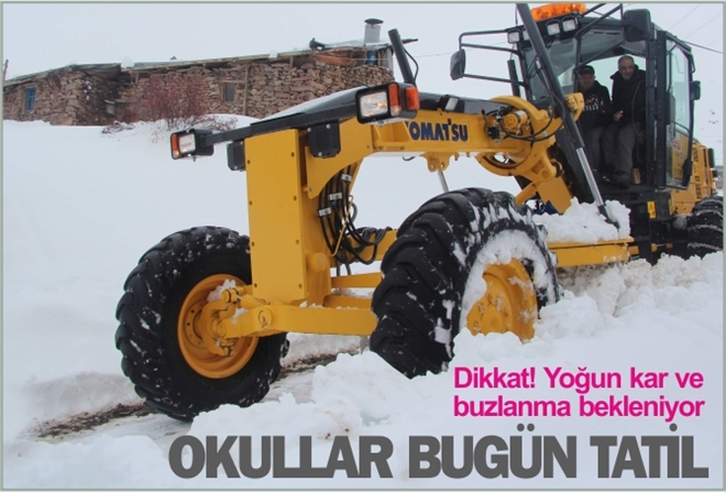 OKULLAR BUGÜN TATİL