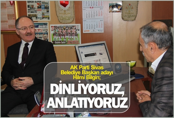 DİNLİYORUZ, ANLATIYORUZ