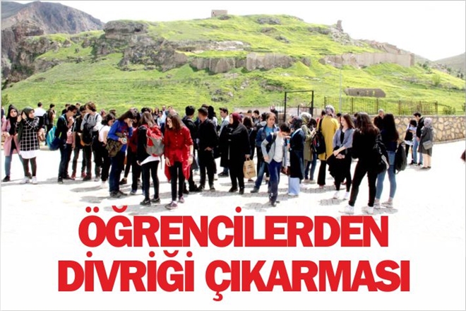 ÖĞRENCİLERDEN DİVRİĞİ ÇIKARMASI