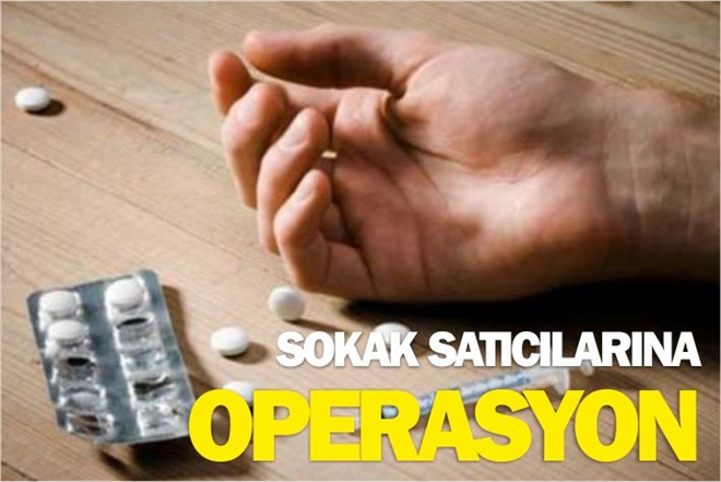 SOKAK SATICILARINA OPERASYON