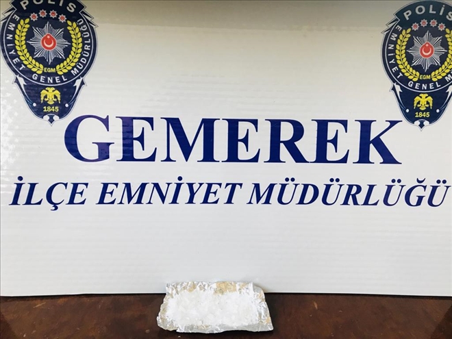 GEMEREK´TE UYUŞTURUCU OPERASYONU