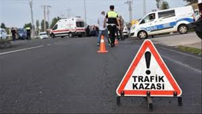 Koyulhisar´da trafik kazası: 1 yaralı