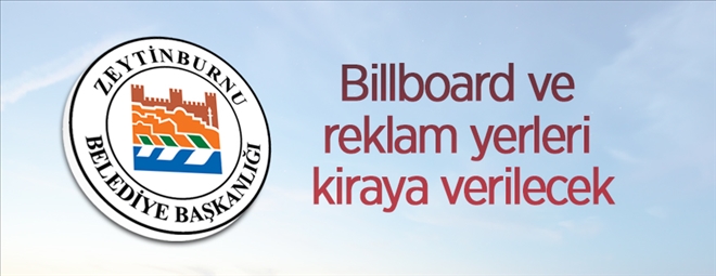 Zeytinburnu´nda billboard ve reklam yerleri kiraya verilecek