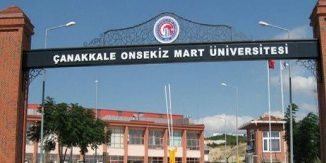 Çanakkale Onsekiz Mart Üniversitesi Öğretim Elemanı alım ilanı