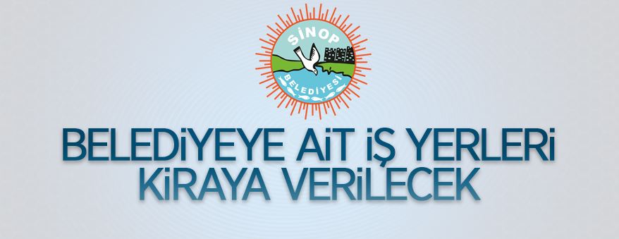 Sinop'ta belediyeye ait terminalde 32 adet iş yeri ihaleyle kiraya verilecektir