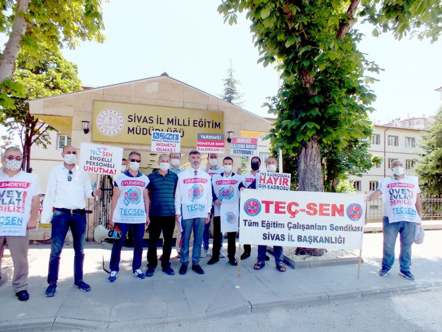 TEÇ-SEN'den "yardımcı hizmetler sınıfı kaldırılsın" talebi