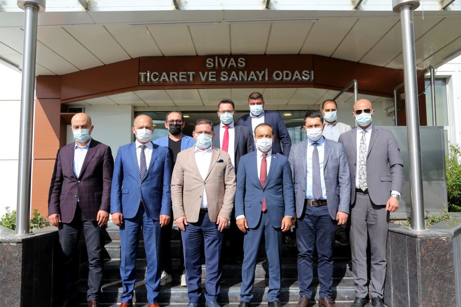 İŞ DÜNYASININ SORUNLARI ÖZYÜREK'E İLETİLDİ