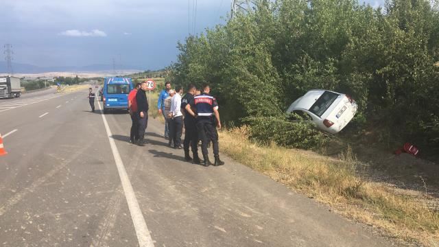 SUŞEHRİ'NDE KAZA: 1 YARALI