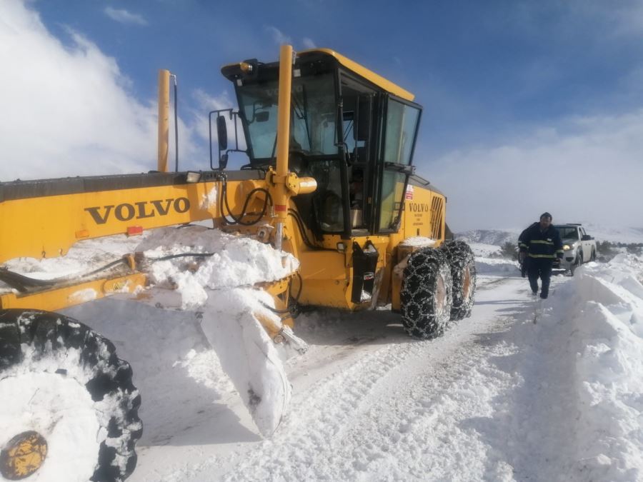 594 köy yolu ulaşıma kapalı